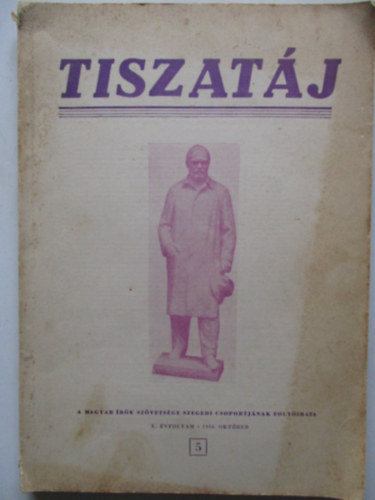 Tiszatáj - Irodalmi és kultúrális folyóirat 1956 október