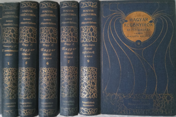 Magyar reg�ny�r�k k�pes kiad�sa 1+5+6+7+9