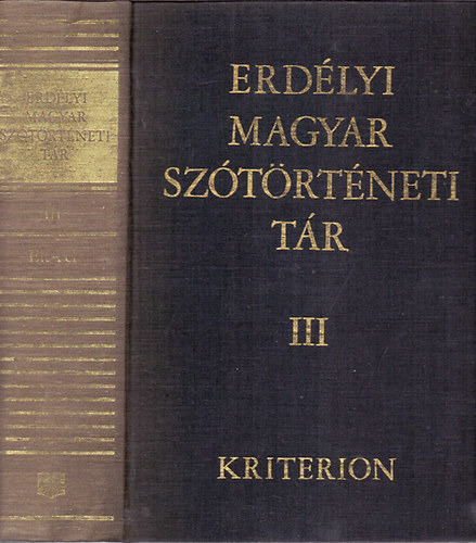 Szab� T. Attila  (szerk.) - Erd�lyi magyar sz�t�rt�neti t�r III. Elt-Felzs