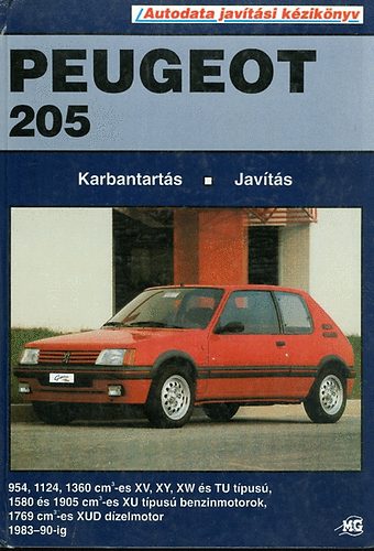 Peugeot 205 1983-1990 - Karbantarts, javts