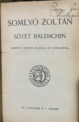 Somly Zoltn - Stt baldachin