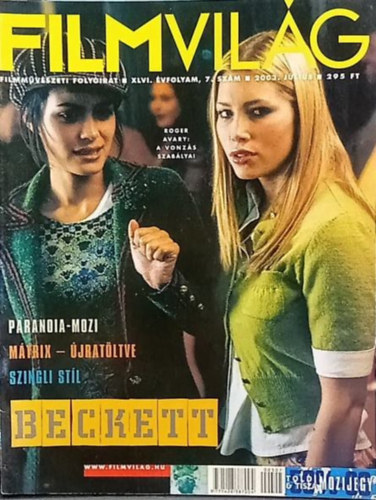 Filmvilág 2003. július