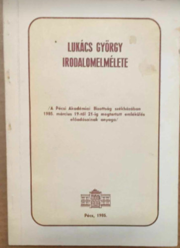 Lukács György irodalomelmélete