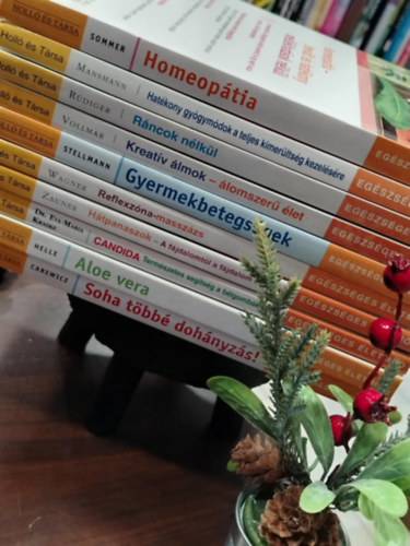 Vinzen Mansmann, Margit Rdiger, Klausbernd Vollmar, Stellmann, Hermannmichael, Franz Dr. Wagner, Renate Zauner, Eva-Maria Kraske, Eva Helle, Carewicz, Otmar-Carewicz, Boris Swen Sommer - KNYVMENT AJNLAT, 10 DB. Egszsges letmd sorozat. Homeoptia, Hatkony gygymdok a teljes kimerltsg kezelsre, Rncok nlkl - A fiatalsg s a szpsg megrzse, Kreatv lmok - lomszer let, Gyermekbetegsge