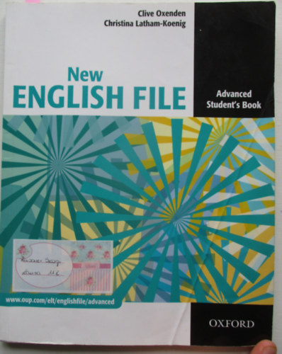 Christina Latham-Koenig Clive Oxenden - New English File - Advanced Student's Book