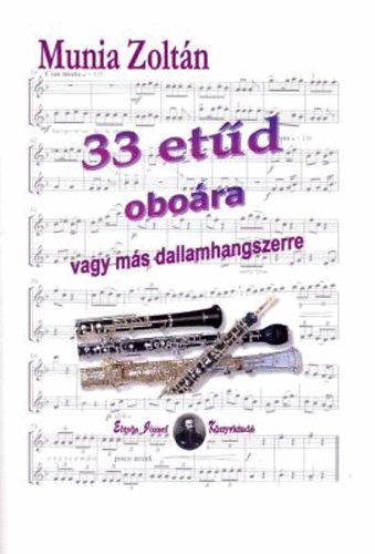 33 etűd oboára vagy más dallamhangszerre