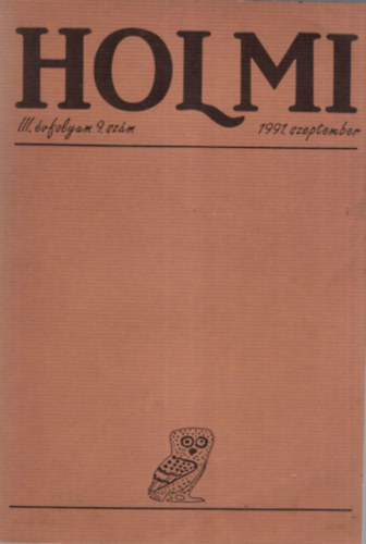 Domokos M.-R�z P�l v�l. - Holmi 1991. szeptember III. �vf. 9. sz�m