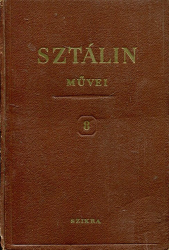 Sztlin mvei 8.I.V. Sztlin mvei 1926 janur-november