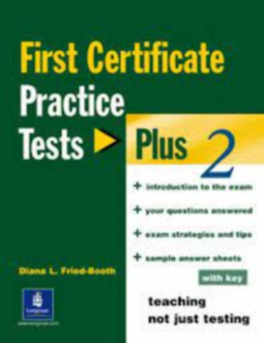 Diana L. Fried-Booth - First Certificate Practice Tests Plus 2. with Key + 3 CD