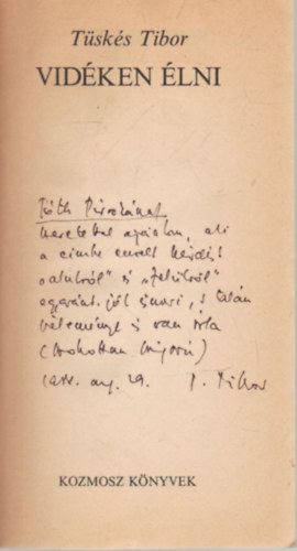 T�sk�s Tibor - Vid�ken �lni
