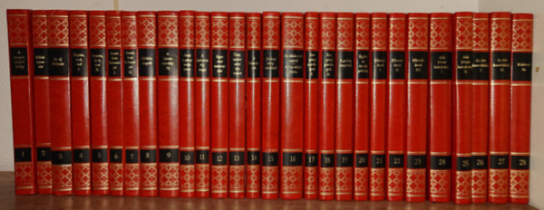 Jókai Mór - 28 kötet Jókai Mór díszsorozatából (Unikornis Kiadó): 1-28. (a művek címei a leírásban olvashatók)