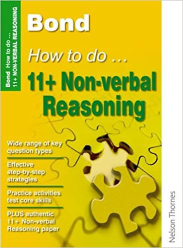 Alison Primrose - Bond How to do 11+ Non-Verbal Reasoning