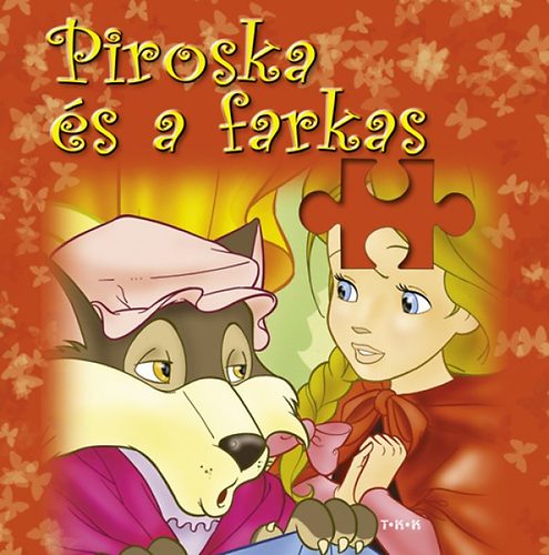 Piroska s a farkas - Puzzle-knyv