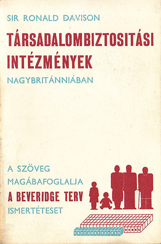 Ronald Davison - T�rsadalombiztos�t�si int�zm�nyek Nagybrit�nni�ban