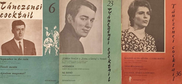 3 db tnczenei cocktail fzet