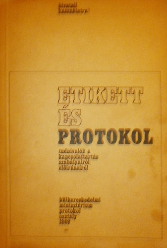 Etikett s protokol