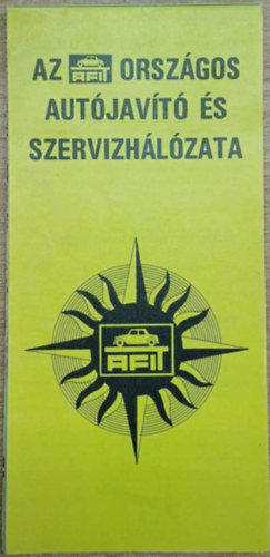 A Országos Autójavító és szervízhálózata