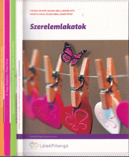 4 db. L�lekpillang� (Szerelemlakatok + D�nt�shoz�s profiknak + �leted filmje + Az �n�rt�kel�s k�nyve)