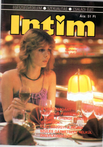 Esztergomi Lszl szerk. - Intim magazin 1992. 3. szm