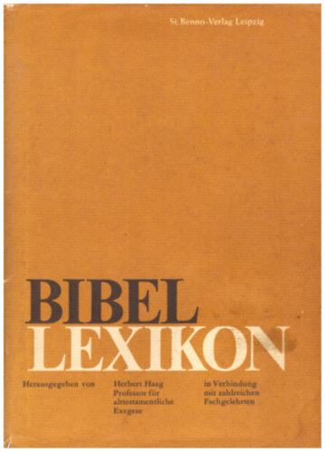 Prof. Dr. Herbert Haag - Bibel-Lexikon