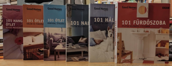 Bbc - 6 db Good Homes Magazin: 101 frdszoba; 101 hangulatvarzsl tlet; 101 hlszoba; 101 nappali; 101 tlet a fldszintre; 101 tlet az emeletre