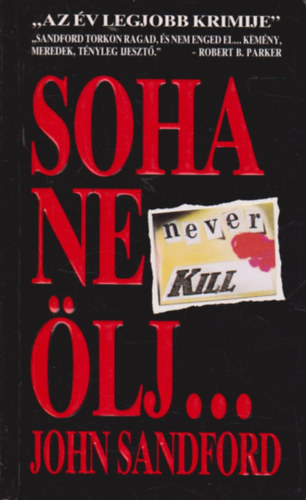 John Sandford - Soha ne �lj...