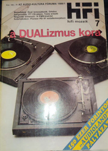 Darvas Lszl  (szerk.) - Darvas Lszl (szerk.) - Hifi Magazin 1989/1