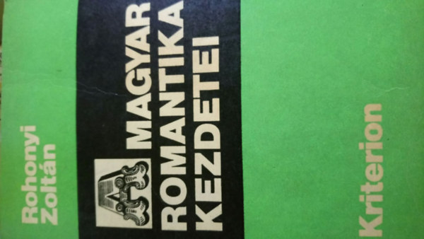 Rohonyi Zoltán - A magyar romantika kezdetei