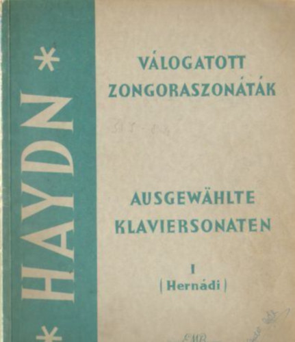 Haydn - Válogatott zongoraszonáták I.