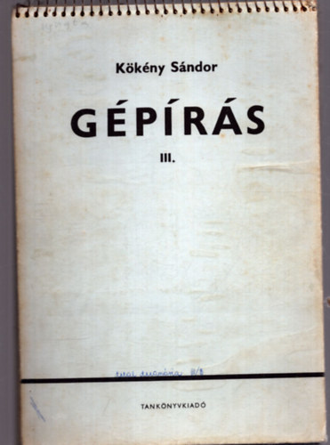 Kkny Sndor - Gprs III.