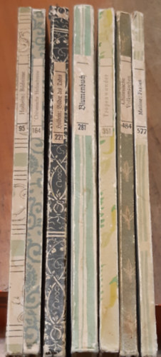 Holbein d. J. Bildnisse Nr.: 95 + Chinesische Holzschnitte Nr.: 164 + Hans Holbein Bilder des Todes Nr.: 221 + Das kleine Blumenbuch Nr.: 281 + Das kleine Buch der Tropenwunder Nr.: 351 + Chinesische Volksm�rchen Nr.: 484 + Henri Matisse Frauen Nr.: