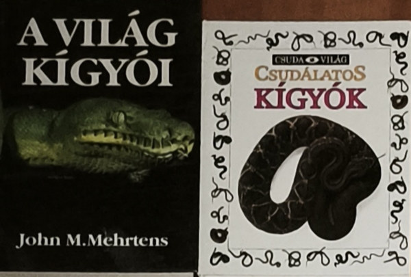 John M. Mehrtens-A vilg kgyi + Csudlatos kgyk knyv ajndkba