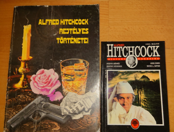Mrime-Hitchcock-Evans-Tappon Alfred Hitchcock - 2 kiadvny Hitchcock szellemben: A. H. rejtlyes trtnetei, az Alfred Hitchcock Mistery Magazine 1993. mjusi szma