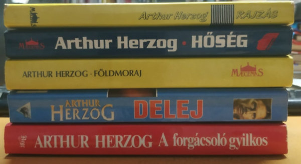 Arthur Herzog - 5 db Arthur Herzog: A forgcsol gyilkos; Delej; Fldmoraj; Hsg; Rajzs