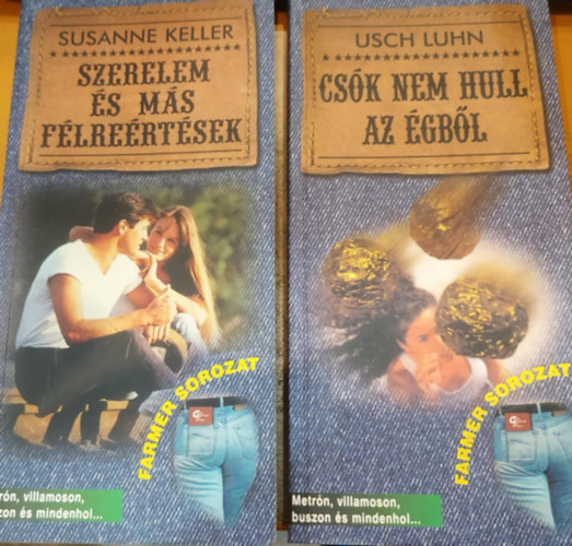 Usch Luhn Susanne Keller - 2 db Farmer sorozat: Szerelem s ms flrertsek + Csk nem hull az gbl