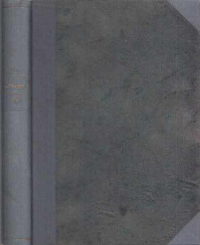 Természettudományi közlöny 1924 teljes évfolyam (január-december) - pótfüzetekkel egybekötve