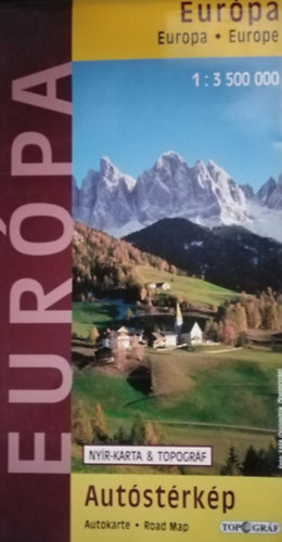 Eurpa autstrkp 1: 3500000 (Topogrf)