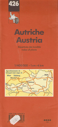 Autriche - Austria - sterreich 1/400 000