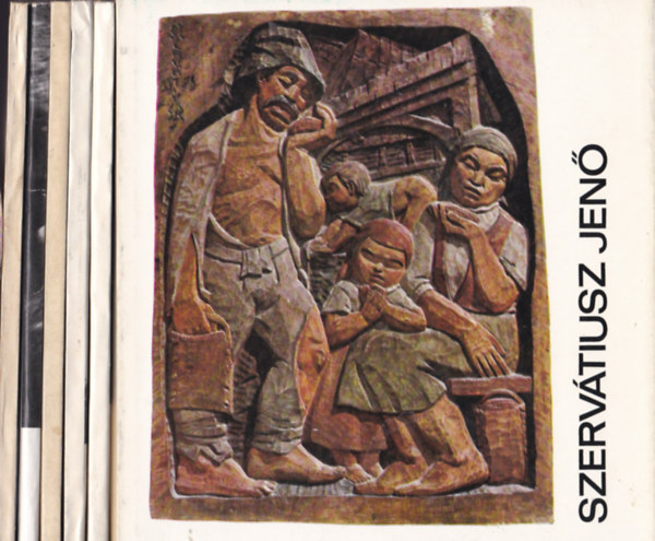 A mvszet kisknyvtra 7db.:Henri Rousseau + Mestrovic + Moore + Ferenczy Bni + Ferenczy Istvn + Izs Mikls