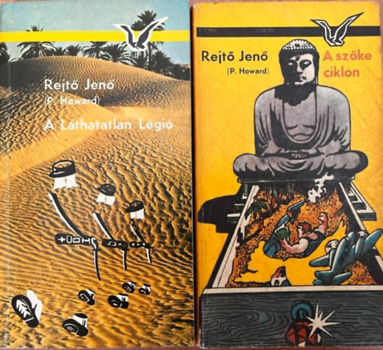 Rejt� Jen�  (P.Howard) - 2 db k�nyv, A l�thatatlan l�gi�, A sz�ke ciklon