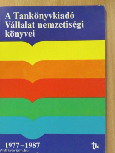 A Tanknyvkiad Vllalat nemzetisgi knyvei 1977-1987