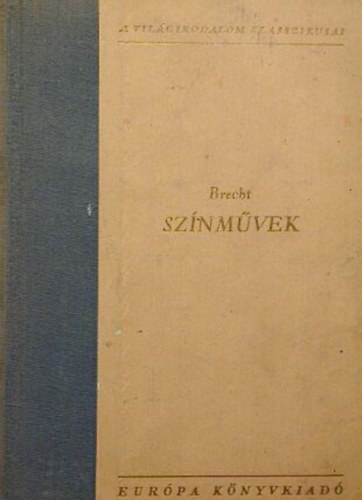 Brecht - Sz�nm�vek (Brecht)
