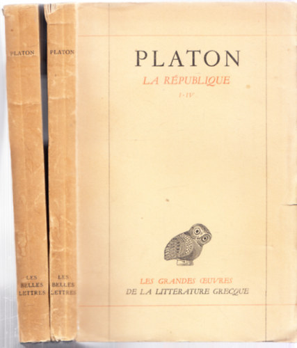 Platon - La République (I-X.) (két kötetben)