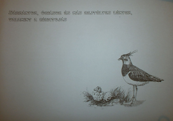 �rva Anita - Holler Judit  (szerk.) - S�rk�nyok, �ri�sok �s m�s rejt�lyes l�nyek, valamint a b�bictoj�s