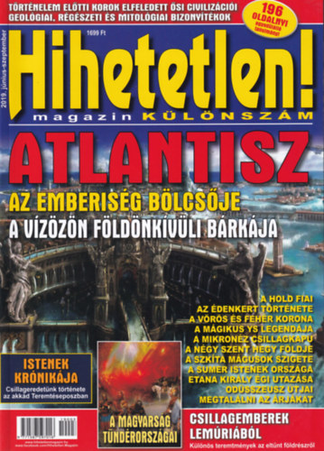 Hihetetlen! magazin - Klnszm 2019. jnius-szeptember