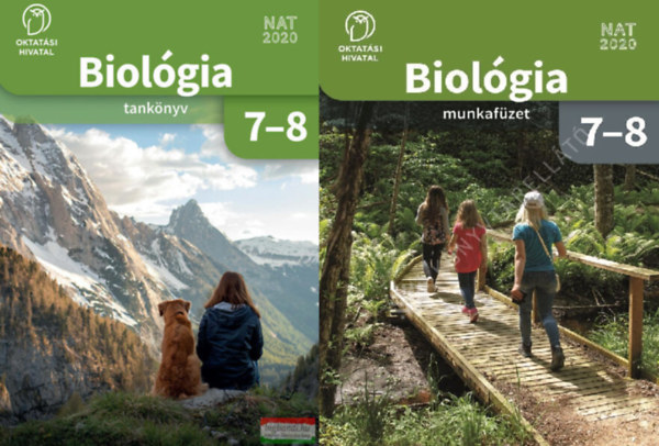 Dr. Szer�nyi G�bor - Biol�gia 7-8. Tank�nyv + Munkaf�zet (2 k�tet)