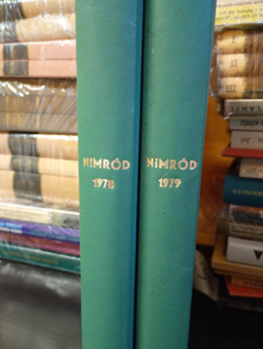 Nimr�d vad�sz�js�g egybek�tve - 1978-79.  2 db. teljes �vfolyam (24 db. lapsz�m)