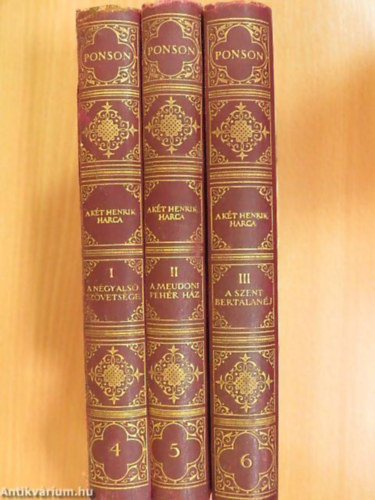 Ponson Du Terrail - A két Henrik harca I-III.