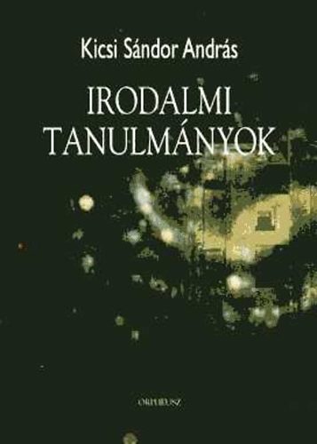 Kicsi Sándor András - Irodalmi tanulmányok