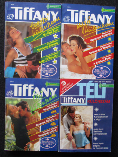 Jackie Merrit - Tiffany 1992. 1-4 (tavasz,nyár,ősz,tél) különszámok (My far baby, karjaidba hajt a vágy, Pásztoróra, Veszélyes közelség)